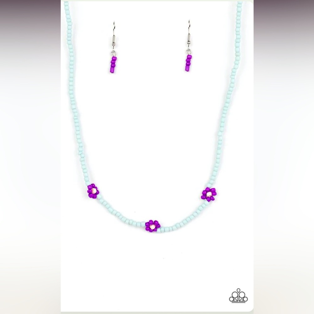 💜🩵💜 SO CUTE❗️ PAPARAZZI “BEWITCHING  BEADING” PURPLE NECKLACE❗️💜🩵💜